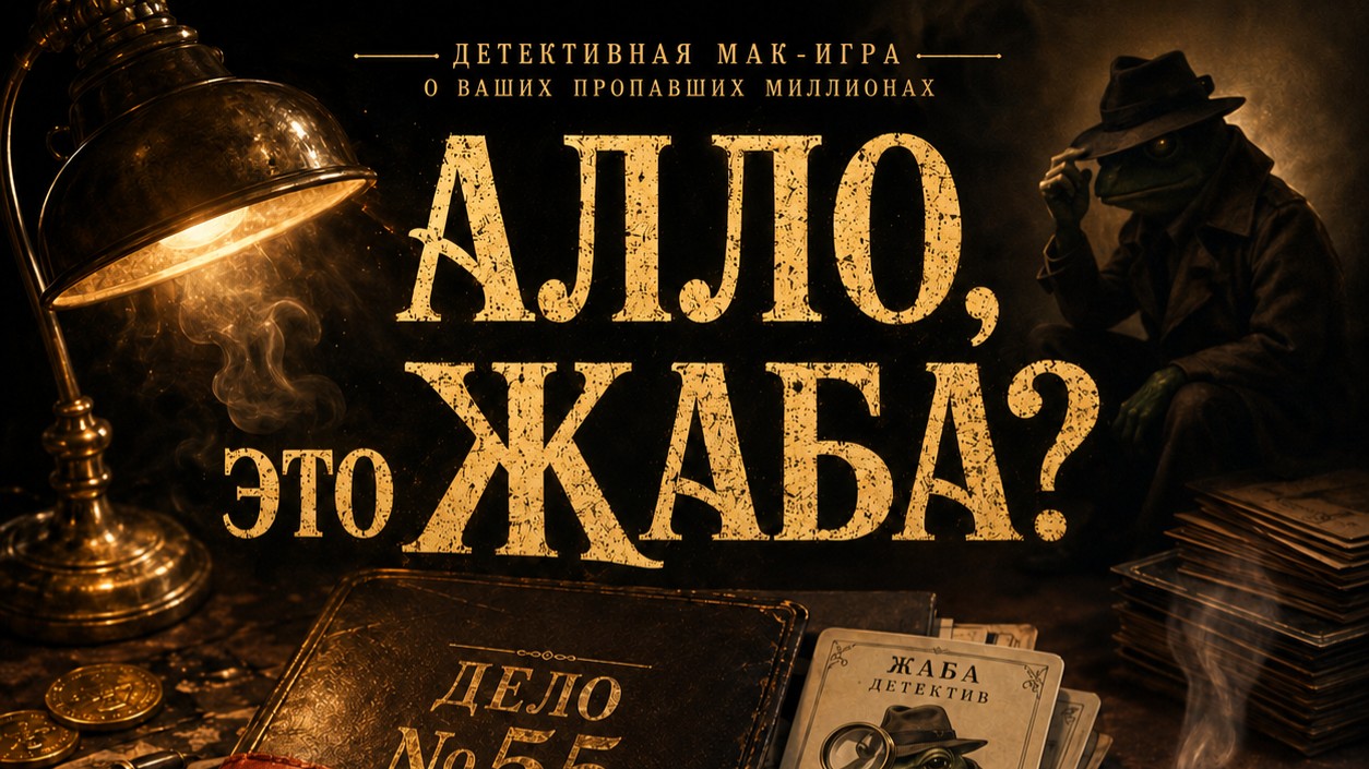 «Алло, это Жаба?» — МАК-игра о деньгах