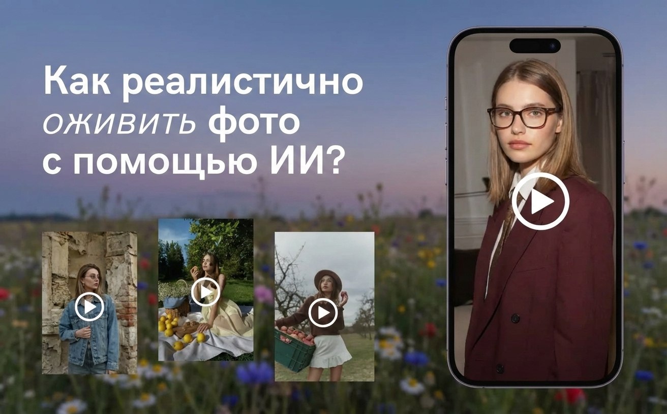 Теперь оживить фотографию стало проще, чем когда-либо. VeonGen.AI позволяет сделать короткое видео даже из ваших настоящих фото, без предварительной генерации. Это может быть архивный снимок, фото с партнёром, с ребёнком или портрет, сделанный на телефон.