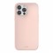 Силиконовый чехол Uniq LINO для iPhone 13 Pro, розовый