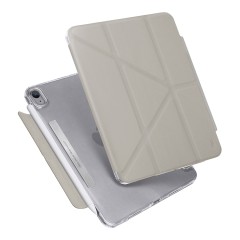 Чехол Uniq Camden для iPad Mini 6 (2021) / 7 (2024) с отсеком для стилуса, серый