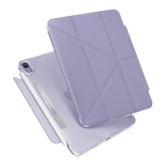 Чехол Uniq Camden Anti-microbial для iPad mini 7 (2024) / mini 6 (2021) с отсеком для стилуса, фиолетовый