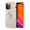 Чехол Guess 4G Big metal logo Hard для iPhone 13 Pro Max, розовый