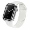 Чехол со стеклом Uniq Legion 9H Curved glass для Apple Watch 45 мм, прозрачный