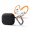 Чехол Uniq NEXO Liquid silicone +carabin +Sports ear hooks для AirPods 3 (2021), серый