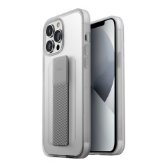 Чехол Uniq Heldro Mount +Band для iPhone 13 Pro, прозрачный (Matte Clear)