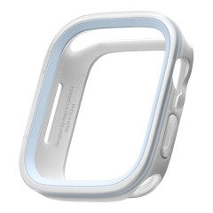 Чехол Elago DUO case для Apple Watch 45/44 мм, прозрачный/голубой