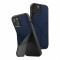 Чехол подставка Uniq Transforma для iPhone 14 Plus, синий (MagSafe)