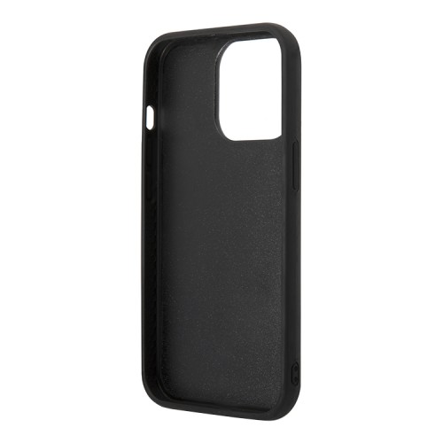 Чехол Lagerfeld 3D Rubber Karl and Choupette Hard для iPhone 14 Pro, черный