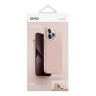 Силиконовый чехол Uniq LINO для iPhone 14 Pro Max, розовый