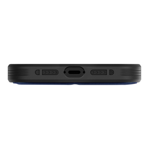 Чехол подставка Uniq Transforma для iPhone 14, синий (MagSafe)