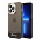 Чехол Guess Translucent w Electroplated camera Hard для iPhone 14 Pro Max, черный