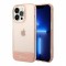 Чехол Guess Translucent w Electroplated camera Hard для iPhone 14 Pro Max, розовый