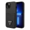 Чехол Guess PU Saffiano Double cardslot w Metal triangle logo Hard для iPhone 14 Plus, черный