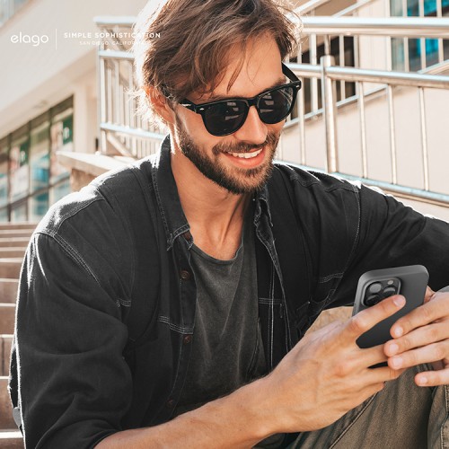 Чехол Elago Soft Silicone для iPhone 13 Pro, серый