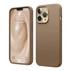 Чехол Elago Soft Silicone для iPhone 13 Pro Max, коричневый