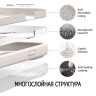 Чехол Elago Soft Silicone для iPhone 14 Pro, бежевый