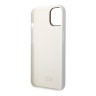 Чехол Lagerfeld Liquid silicone Karl & Choupette Hard для iPhone 14 Plus, белый