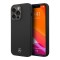 Чехол Mercedes Liquid Silicone Hard для iPhone 14 Pro Max, черный