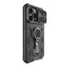 Противоударный чехол Nillkin CamShield Armor Pro Magnetic для iPhone 14 Pro, черный (magsafe)