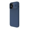 Чехол Nillkin CamShield Silky Silicone для iPhone 14 Pro, Midnight Blue