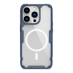 Чехол Nillkin Nature Pro Magnetic для iPhone 14 Pro, Blue (magsafe)