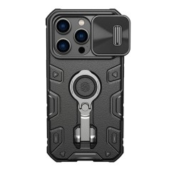 Противоударный чехол Nillkin CamShield Armor Pro для iPhone 14 Pro Max, черный