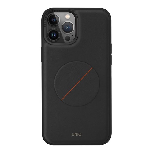 Чехол подставка Uniq NOVO with magnetic grip для iPhone 14 Pro, черный