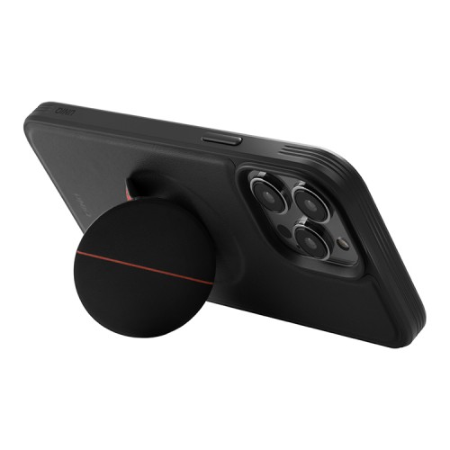 Чехол подставка Uniq NOVO with magnetic grip для iPhone 14 Pro, черный