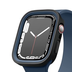 Чехол Elago DUO case для Apple Watch 41/40 мм, черный/синий