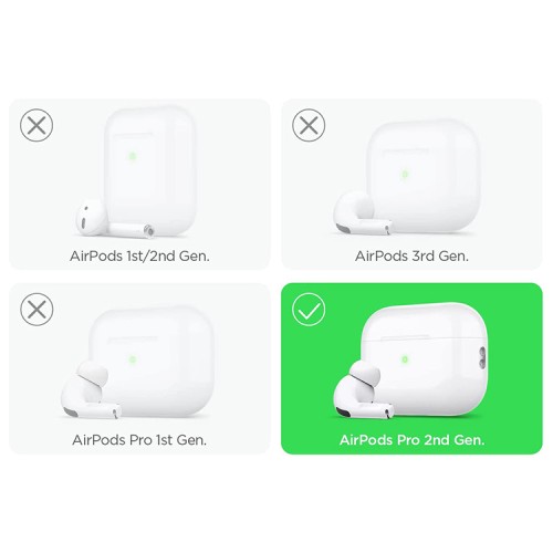 Чехол Elago Liquid Hang case для AirPods Pro 2, бежевый