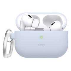 Чехол Elago Silicone Hang case для AirPods Pro 2, голубой