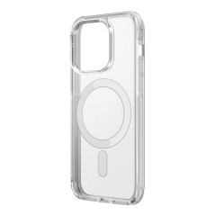Чехол Uniq Combat AF Satin для iPhone 14 Pro, прозрачный (MagSafe)