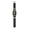 Ремешок Karl Lagerfeld Silicone Karl&Choupette heads для Apple Watch 49-46-45-44 mm, черный