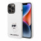 Чехол Lagerfeld Liquid silicone NFT Choupette Hard для iPhone 14 Pro, белый (Magsafe)