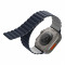 Ремешок Uniq Revix reversible Magnetic для Apple Watch 49-46-45-44 mm, синий/серый