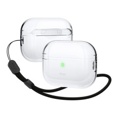 Чехол Elago Clear case with Round strap для AirPods Pro 2, прозрачный