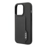 Кожаный чехол TUMI Leather with Vertical cardslot Hard для iPhone 14 Pro, черный