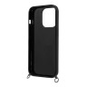 Чехол Lagerfeld Crossbody PC/TPU Color stripes with Strap Hard для iPhone 13 Pro, розовый