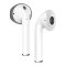 Накладки Elago Secure Fit для AirPods 1/2, серый/белый (2 пары)