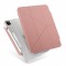 Чехол Uniq Camden Anti-microbial для iPad Pro 11 (2022/21) с отсеком для стилуса, розовый