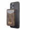 Бумажник Guess Wallet Cardslot Magsafe 4G Triangle logo, коричневый