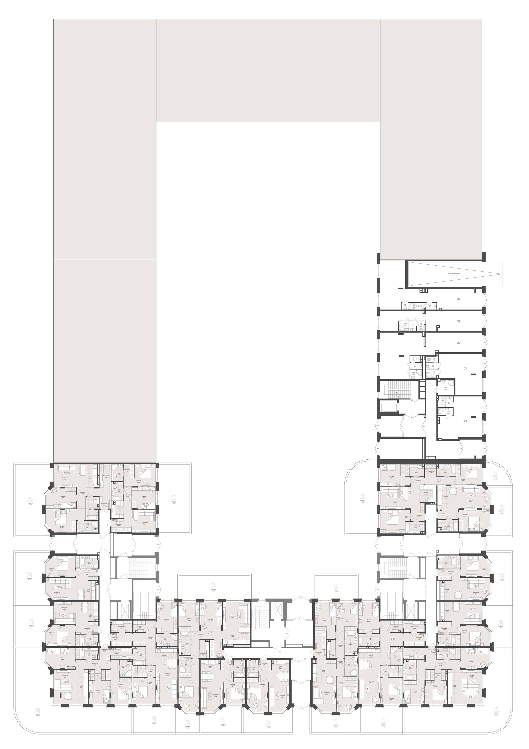 1-к 67,48&nbsp;м² — изображение 2