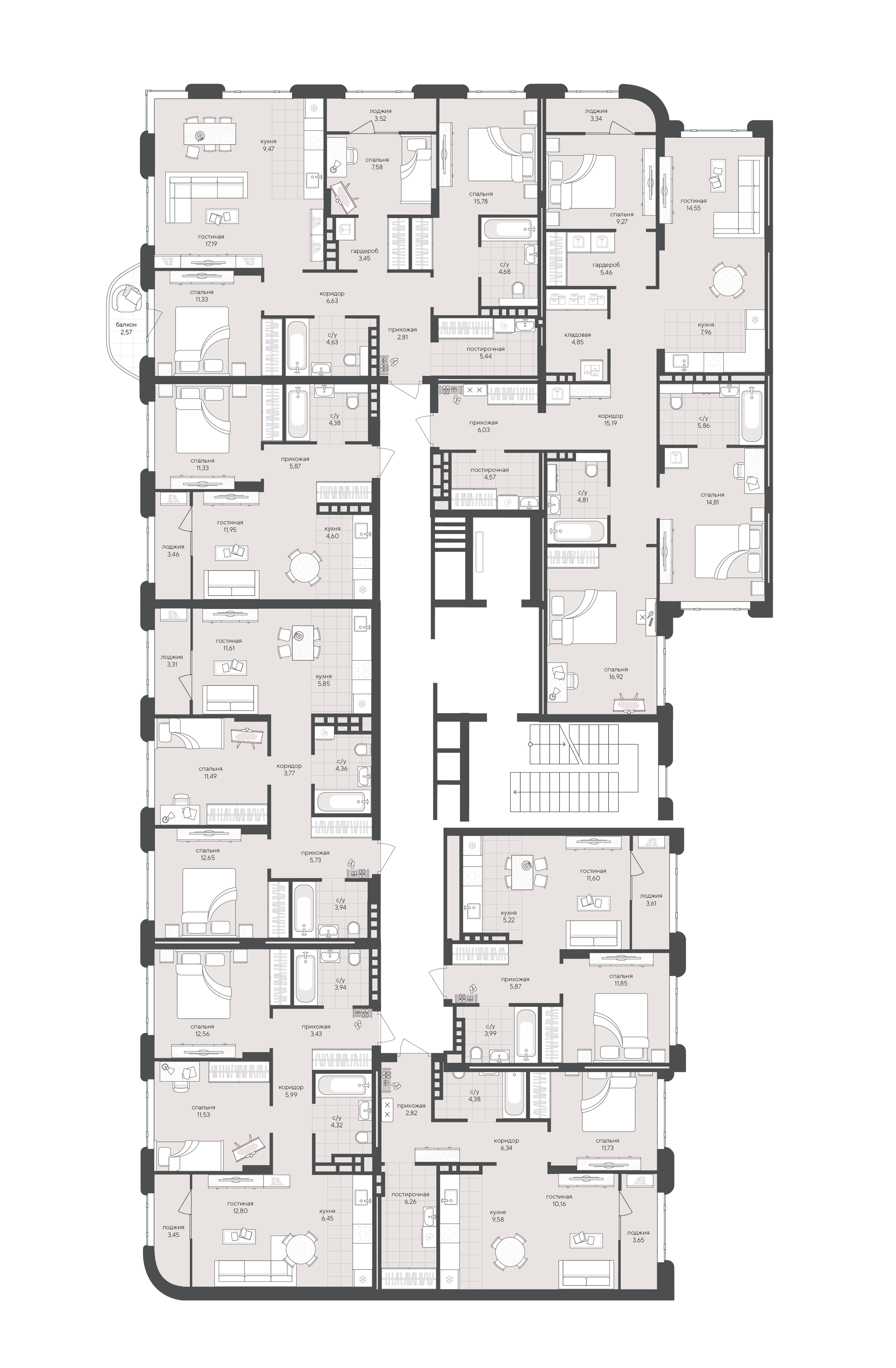 2-к 64,47&nbsp;м² — изображение 2