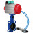 Затвор дисковый поворотный WBV1413E-2W-Fb-H Ду40 Ру16, корпус - чугун GGG50, диск - чугун GGG40, уплотнение - EPDM, с пневмоприводом PA-SA-083, пневмораспределителем 4V320-10 AC220V и магнитным переключателем ALS200D в Алматы