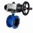 Затвор дисковый поворотный WBV1331E-2W-F-H Ду50 Ру16 фланцевый, корпус - чугун GGG40, диск - нержавеющая сталь 304, уплотнение - EPDM, с пневмоприводом PA-DA-105-1 и пневмораспределителем 4M310-08 DC24V в Алматы
