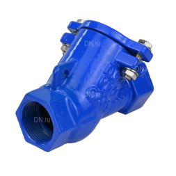Клапан обратный VCB1433N-T 1″ 1/4 Ду32 Ру16 муфтовый, шаровой, корпус - чугун, шар - сталь+NBR, уплотнение - NBR