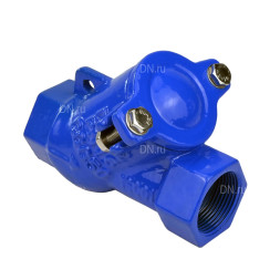 Клапан обратный VCB1433N-T 1″ 1/4 Ду32 Ру16 муфтовый, шаровой, корпус - чугун, шар - сталь+NBR, уплотнение - NBR