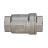 Клапан обратный VCS3232P-T 3/4″ Ду20 Ру63 резьбовой, пружинный, корпус - нержавеющая сталь 316, диск - нержавеющая сталь 316, уплотнение - металл в Алматы