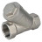 Клапан обратный VCSY3131P-T 1″ 1/4 Ду32 Ру40 Y-образный, резьбовой, пружинный, корпус - нержавеющая сталь 304, диск - нержавеющая сталь 304, уплотнение - PTFE в Алматы