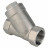 Клапан обратный VCSY3232P-T 1″ Ду25 Ру40 Y-образный, резьбовой, пружинный, корпус - нержавеющая сталь 316, диск - нержавеющая сталь 316, уплотнение - PTFE в Алматы